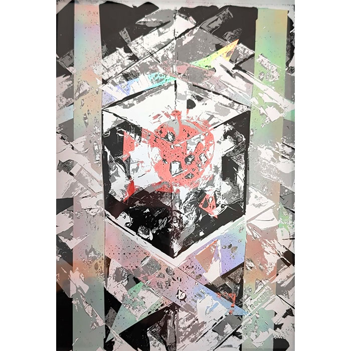 Chroma-Holo #01 Kunstwerk Tom Roger