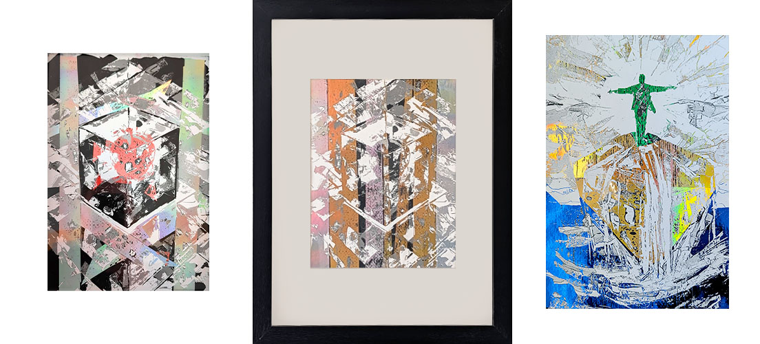 Chroma Holo Kunstbilder Tom Roger
