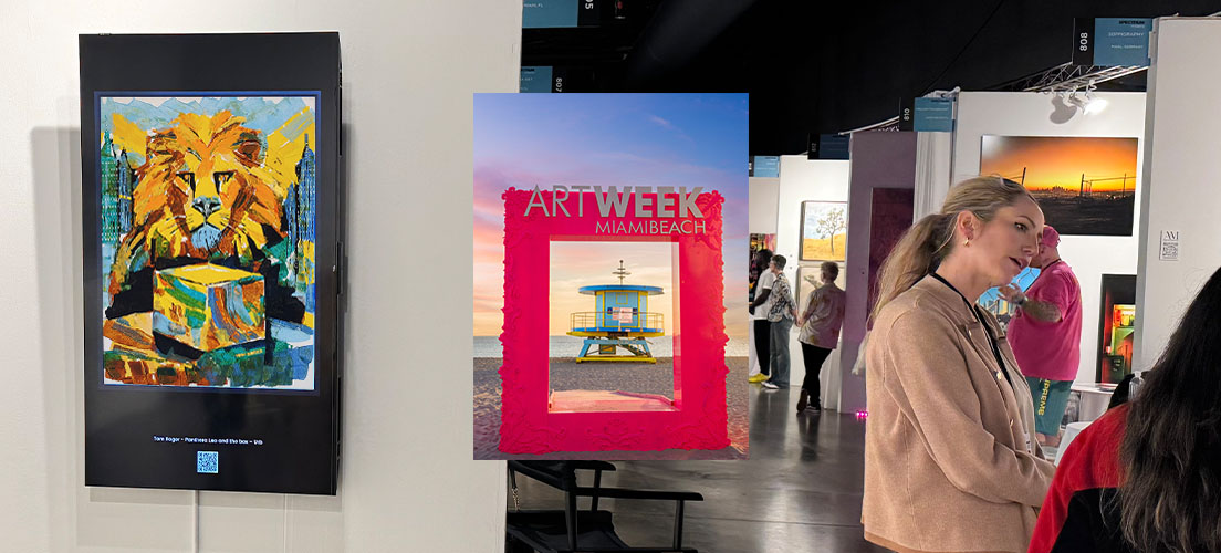 Tom Roger Werke auf der Art Basel Miami Week zu sehen