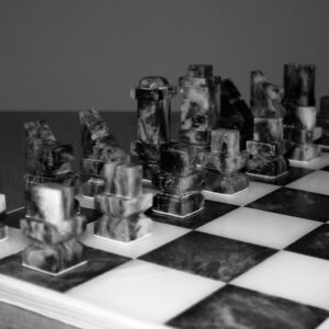 Design-Schachspiel Unikat Schachfiguren